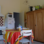 Gîte « Armagnac » :Salon / Salle à manger avec coin cuisine